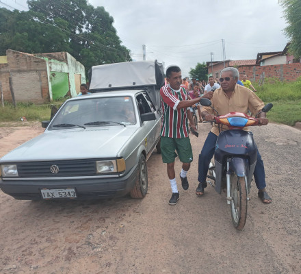 Luizinho da Vila, realiza seu tradicional passeio ciclístico em União